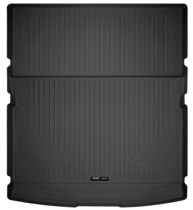 Ford Expedition Max Cargo Floor Liner - Rear - Husky Liners - WeatherBeater - Black - `18-`22